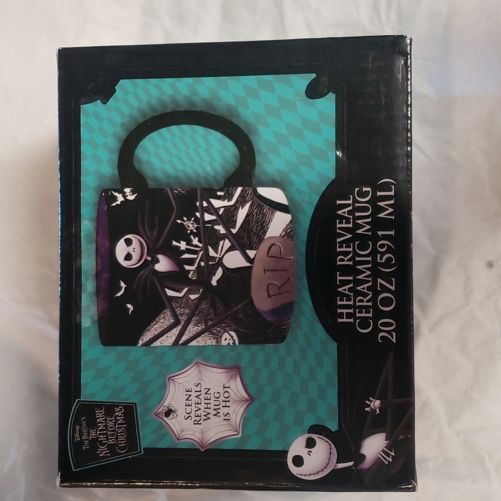 Disney  Tim Burton's The Nightmare Before Christmas Ceramic Mug NWOT